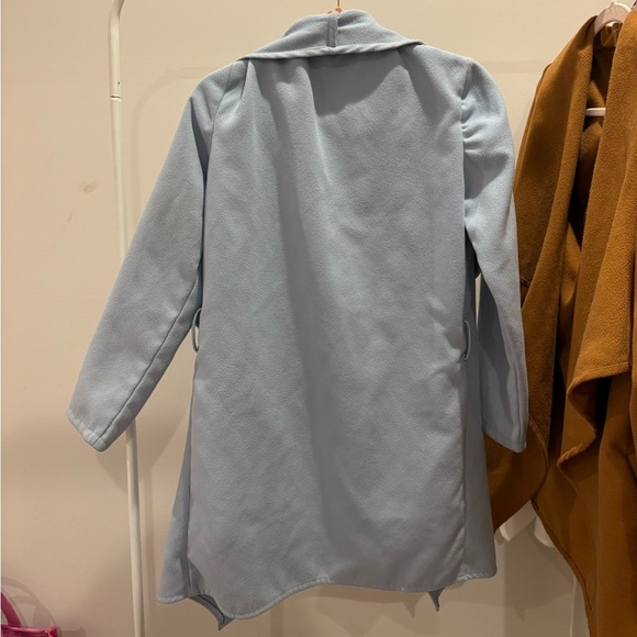 Fashion Nova Manhattan Coat - Blue - Picture 4 of 4